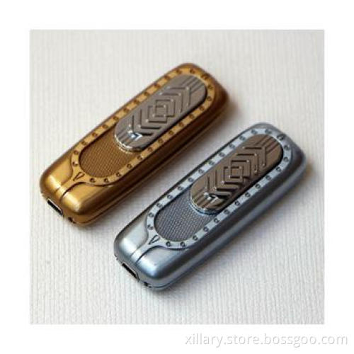 Electronic Rechargeable Metal Cigarette USB Lighter